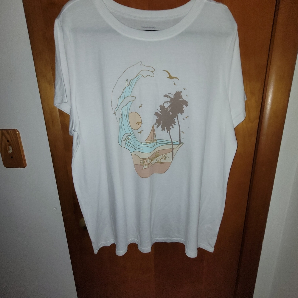 Torrid Beach Scene T-Shirt